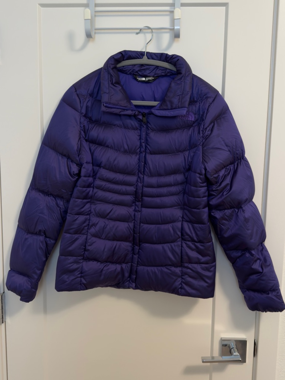 The North Face Aconcagua Insulated Puffer Jacket deep purple - size small